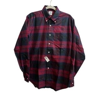 Brooks Brothers VTG Sport Button Down Shirt Mens Sz M Tartan Plaid NWT USA Made